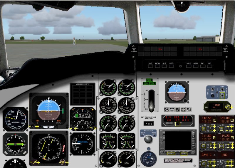 Fs2004 Pro Jetstream 31/32 Panel Panel/Gauges By David Durst
