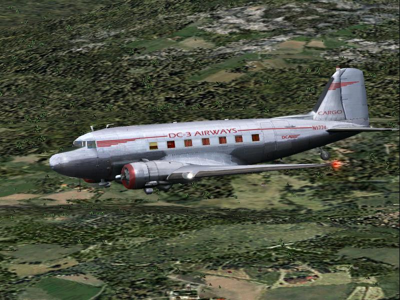 Fs2002 Douglas Dc-3 Dc-3 Airways Bare Metal Versions These Are Official Repaints For The V — 1