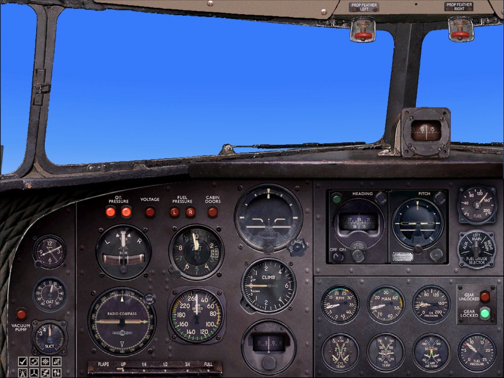 Fs2004 Douglas Dc-3 Dc-3 Airways Classic And 1940S Liveriesbased On The Default Dc-3, Thes