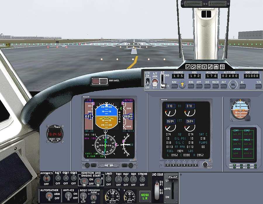 King Air All-Glass Panel Modification For Fs9 By Alex Christoff