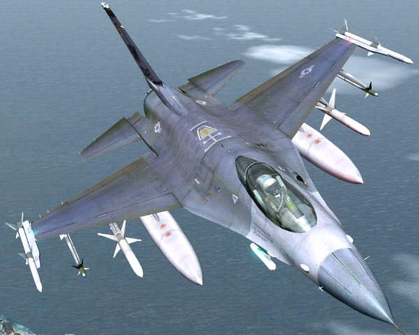 Fs2002 Fs2004 Lockheed Martin F-16 Fighting Falcon — 1