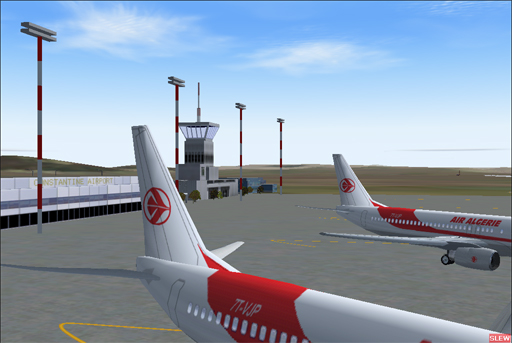 Fs2004 Scenery Constantine Mohamed Boudiaf Airport In Algeria, Africa