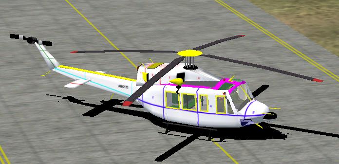 Bell 412 / Griffon For Repainters