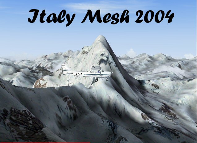 Italy 2004 Srtm Mesh Scenery Version 1.0 Scenery For Microsoft Flight Simulator 2004 And 2