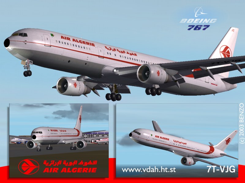 Fs2002 Ifdg767-300 Air Algerie