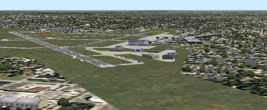 Fs2004 Scenery- Long Island Macarthur Airport (Kisp) Is Located On Long Island Ny Making I
