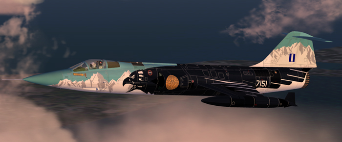 Fs2004 Greek Olympos F-104