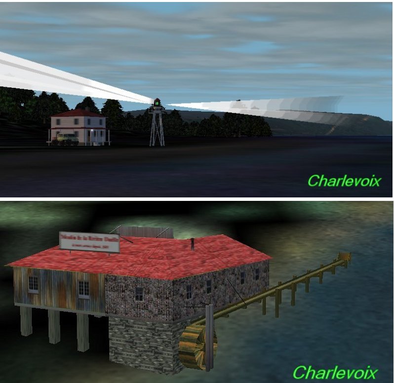 Québec Short Hops For Fs9 Charlevoix Cyml And Rivière Ouelle Csx4 These Sceneries Are Loca