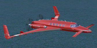 Fs2002/Fs2004 Beech Starship G-Cvcm Private A Textures Repaint Of Mike Stones Wonderful Be