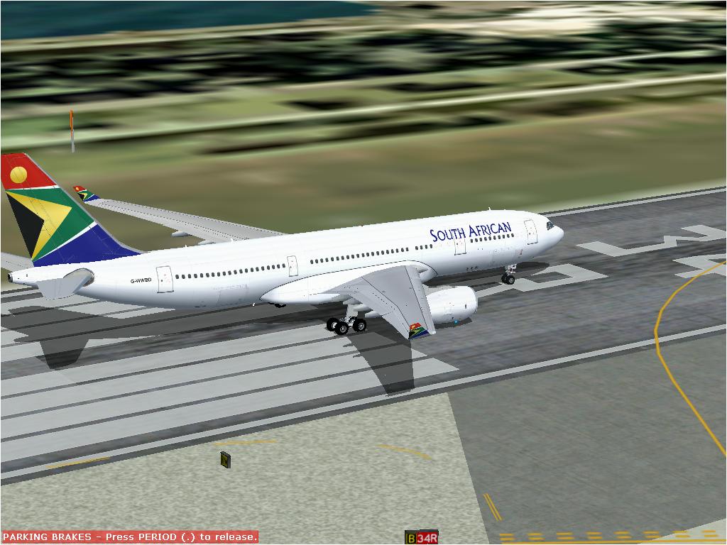 Project Opensky Airbus A330 Version 2 For Fs2002/2004 South African Airways This Aircraft