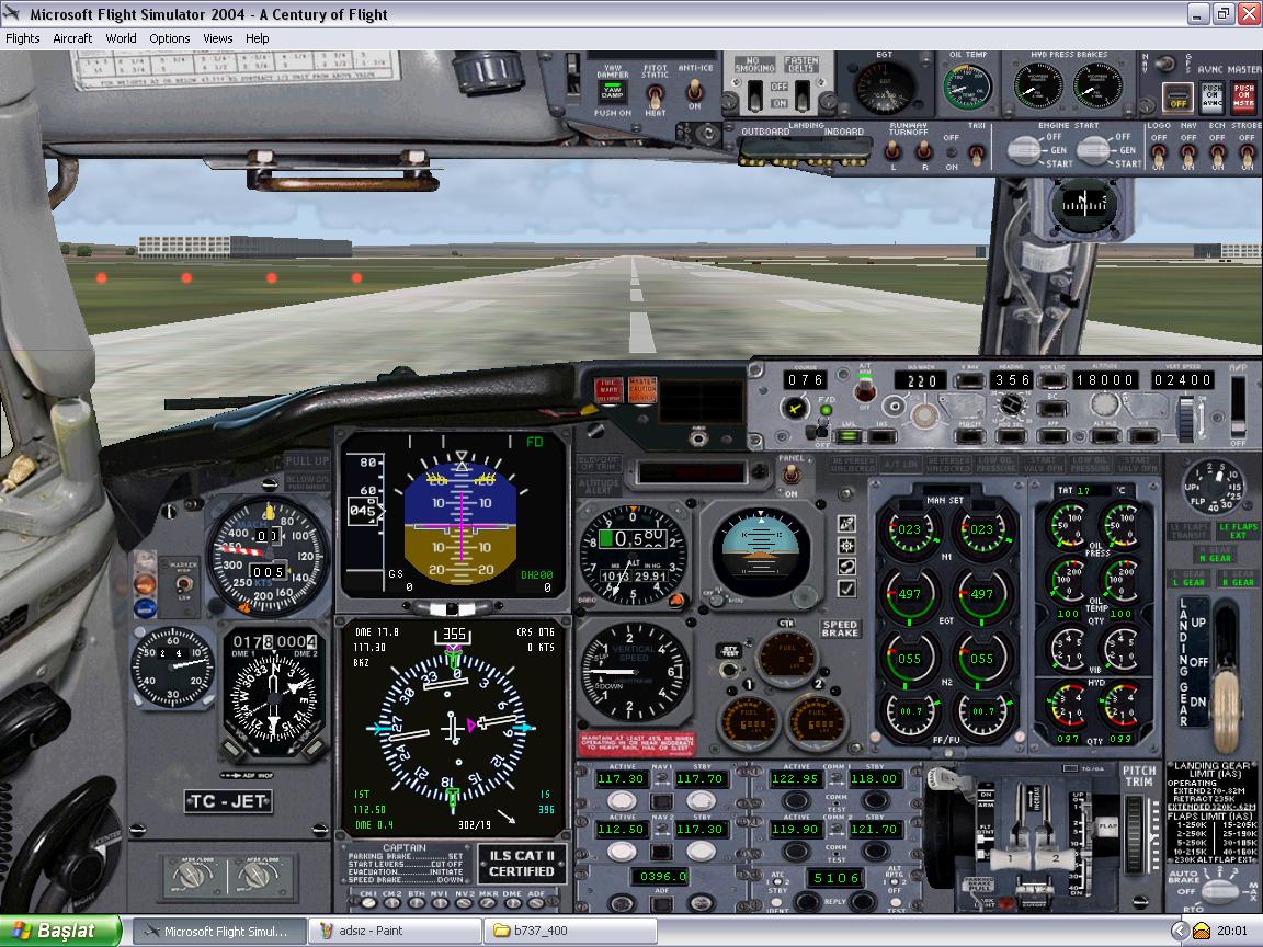 Boeing 737-400 Panel Version 1