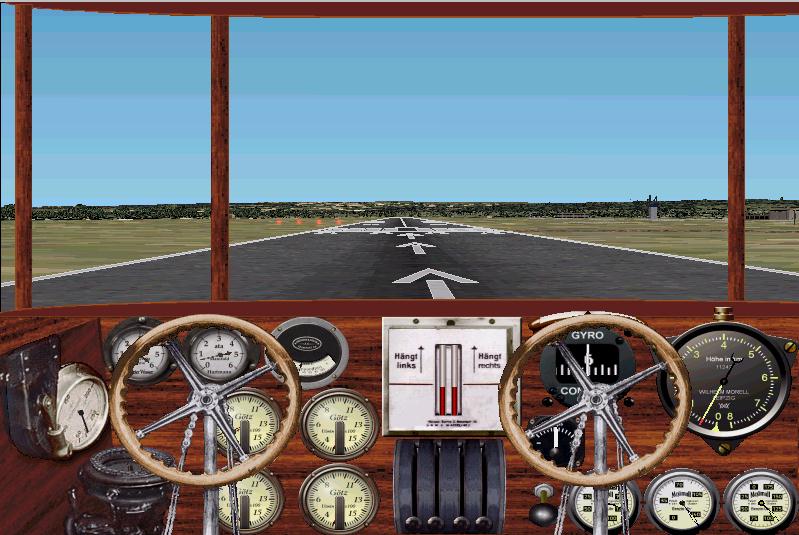 Fs2002 Panels - Zeppelin Riesenflugzeug Series Four Panel Updates With Vintage Instruments
