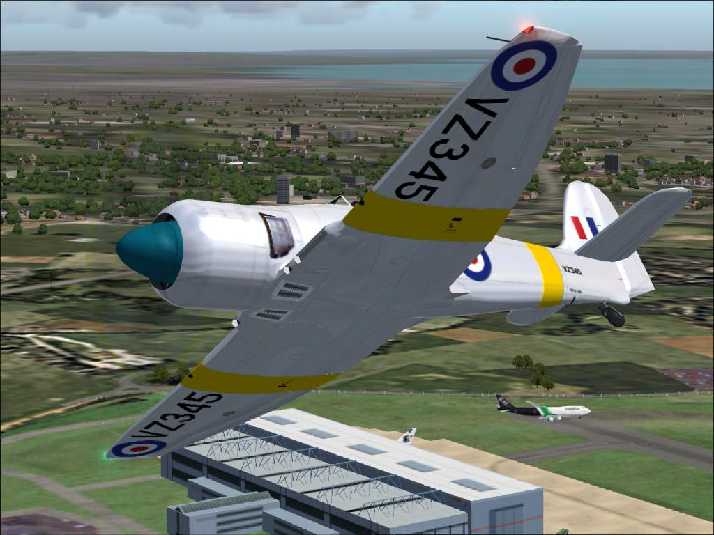 Fs2004 Hawker Sea Fury T Mk20 A&Aee — 1
