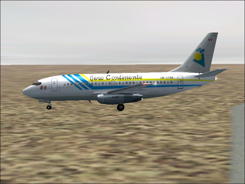 Fs2002/04 Aero Continente The Brandnew Flightfx/Sgair Boeing 737-200 It Features The Lates — 1