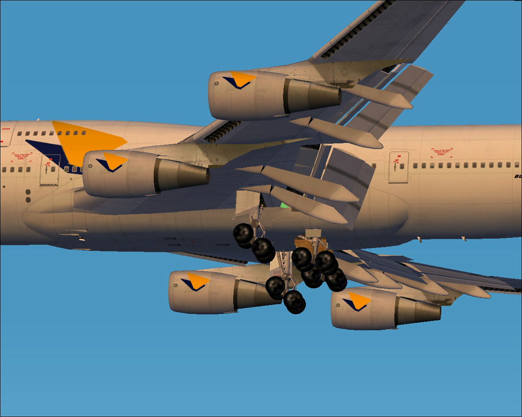 Project Opensky Boeing 747 400 V3 - Ladeco (Chile) Fictional.by Hugo & Antonia Tribute To