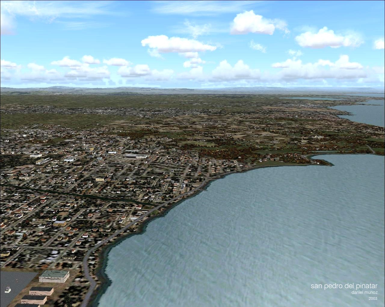 Murcia Region Scenery Fs2002/2004 Made With Landclass Assistant 1.4 By John Cillis And Coa