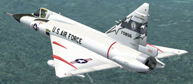 Fs2002/Fs2004 Convair F-102 Delta Dagger The F-102 Was The Worlds First Supersonic All-Wea