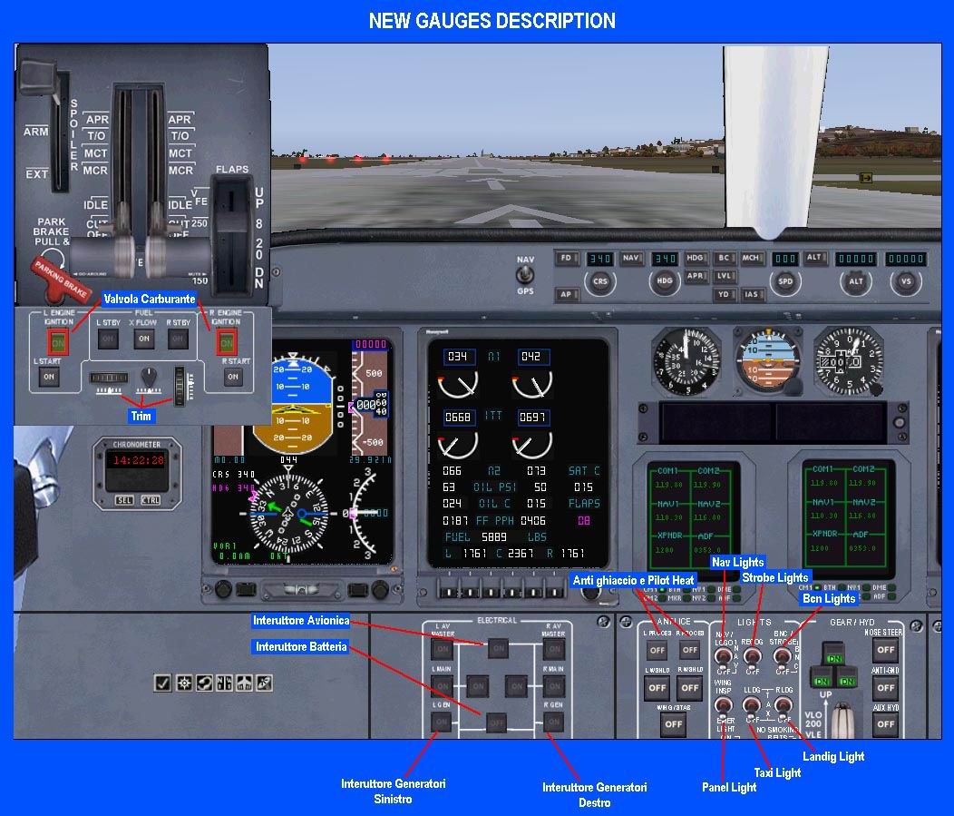 Fs2004 Learjet 45 Panel By Simogv