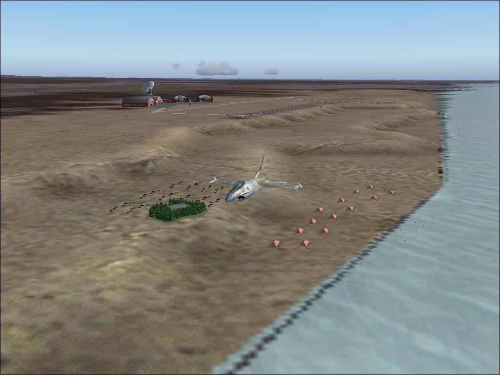 Palmahim Airbase (Lloa) Scenery Addon V1.0 For Fs2004 This Addon Will Add Taxiways, Ramps