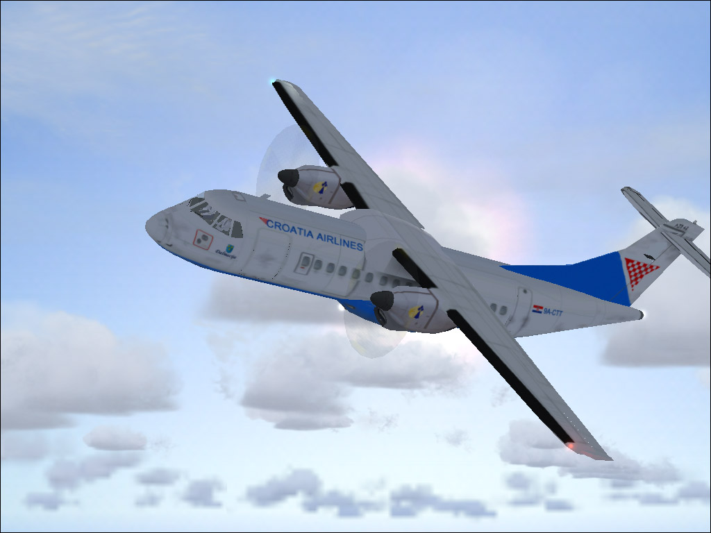 Eurowings Flight Simulator 2004 Atr Croatia Airlines Repaint By Alexander M