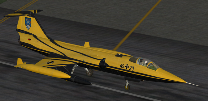 Fs2004 German F 104