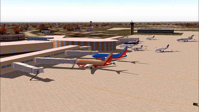 By Phil Perlman Kisp Main Terminal Flight Simulator 2004 Main Terminal Scenery For Islip L