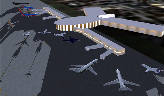 By Phil Perlman Kisp Main Terminal Flight Simulator 2004 Main Terminal Scenery For Islip L