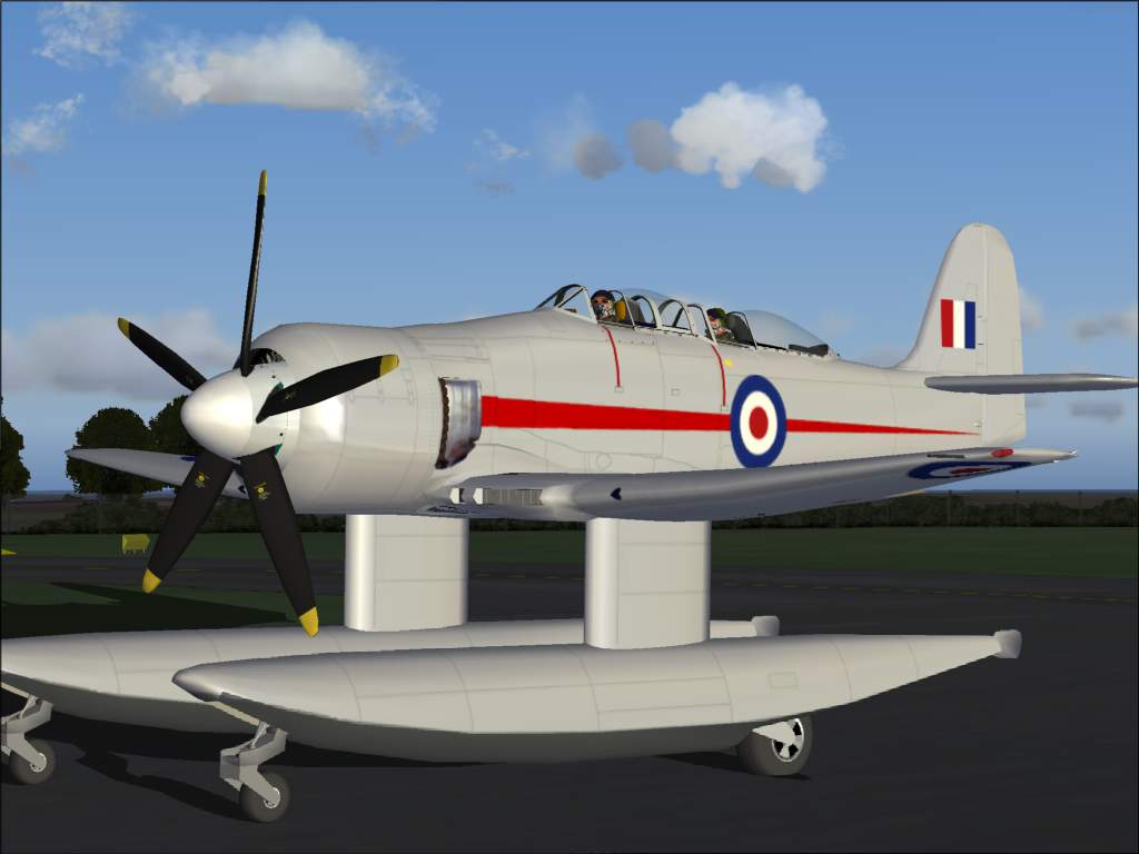 Fs2004 Hawker Sea Fury T Mk20 Floatplane