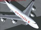 Project Opensky Boeing 747-400 Passenger Air Canada(C-Fbla) Model Designer : C