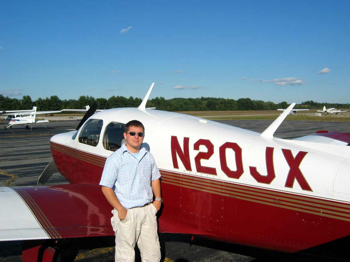 Daniel Webster College Mooney M20J This Textures Repaint Includes A Custom Panel With Nigh
