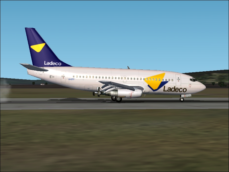 Fs2002/04 Ladeco The Brandnew Flightfx/Sgair Boeing 737-230 It Features The Latest Reflect — 1