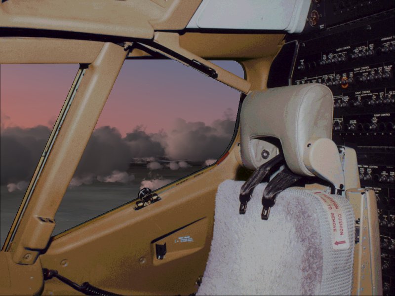 Fs2004 Panel, By Ken Mitchell Boeing 757 Panel, Original Bitmap Chris Jeanne (Tijeanne_At_