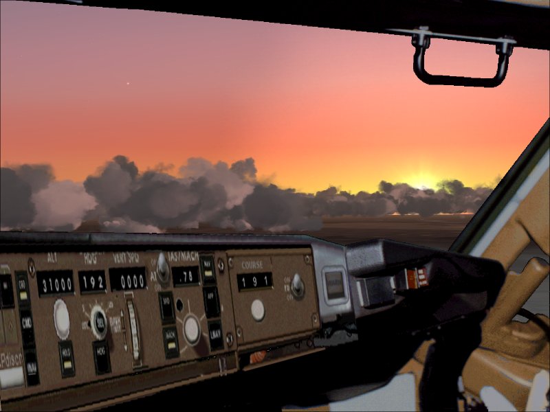 Fs2004 Panel, By Ken Mitchell Boeing 757 Panel, Original Bitmap Chris Jeanne (Tijeanne_At_