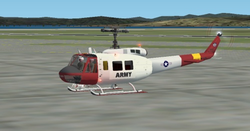 A Version Of Bell Helicopters 205A-1 Fs2002/04 Compatible This Version Of The Bell 205-A-1
