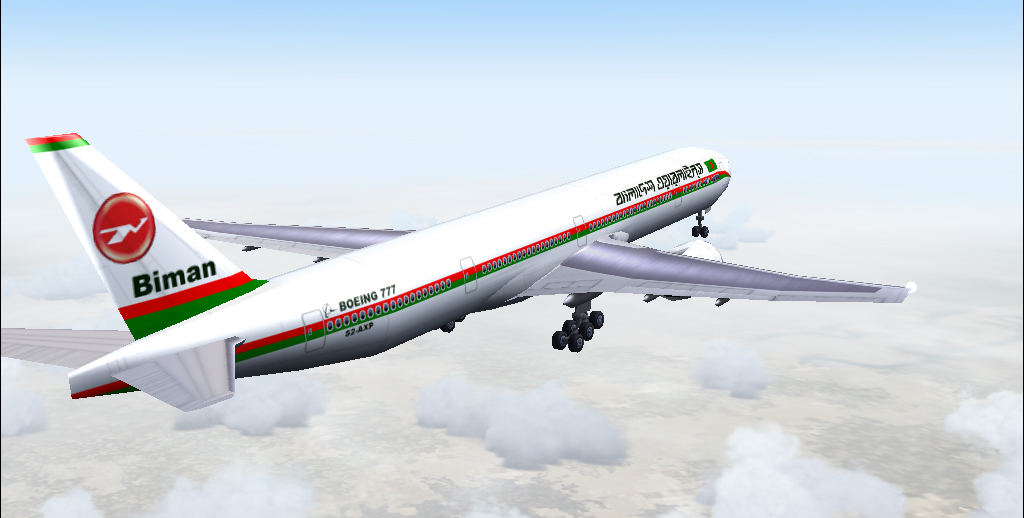 Biman 777-300Rr S2-Axp Soon The B777-300 Will Fly Accross The Skies Of Bangladesh, Replaci