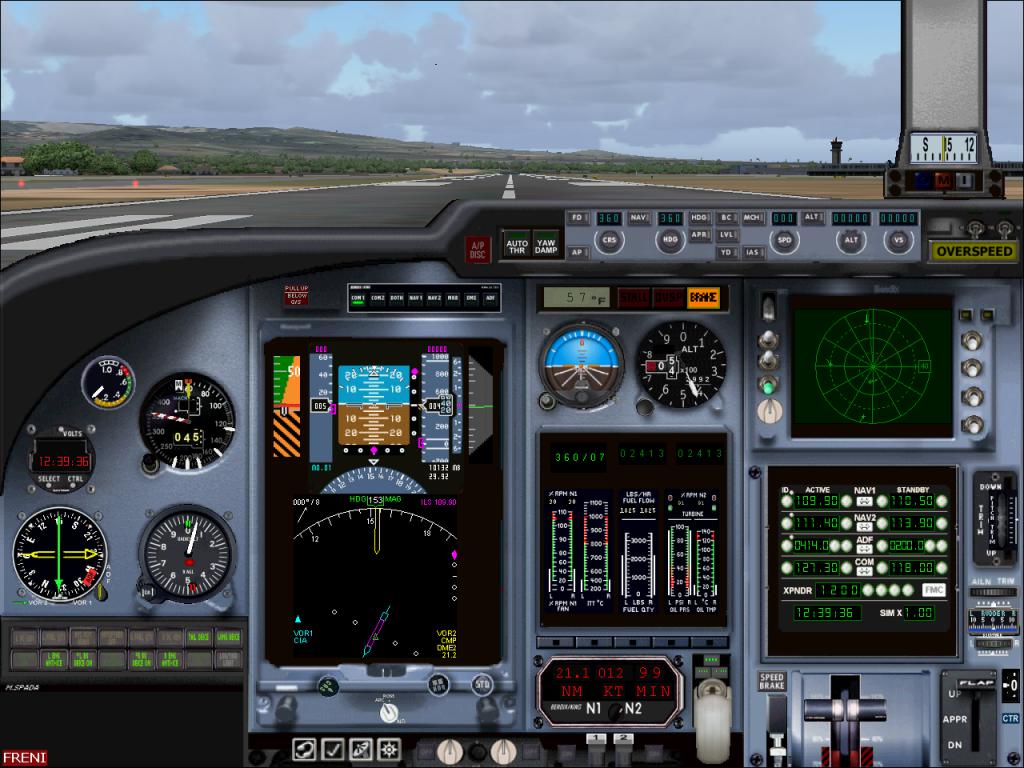 Fs2004 Panel For Cessna Citation Ii 550 Made By Marco Spada Using A Reworked Bitmap From A