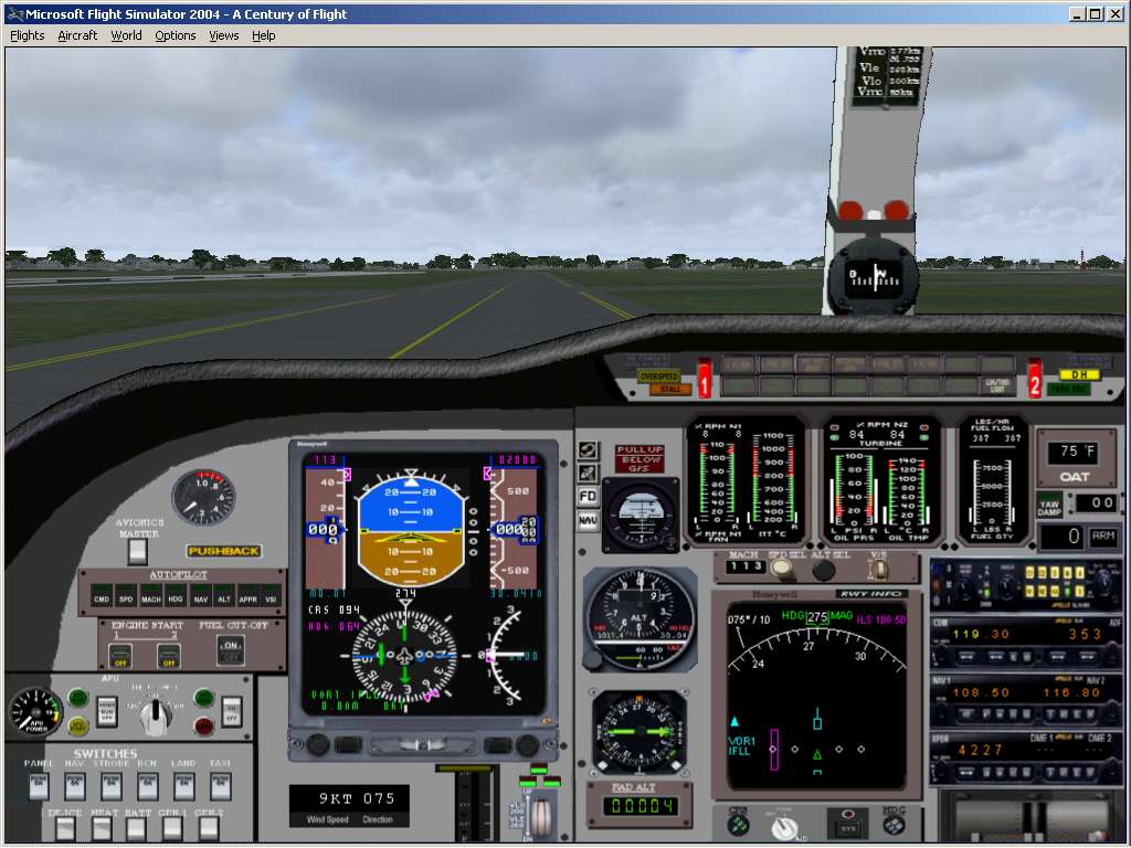 Fs2004 Cessna Citation Ii Panel