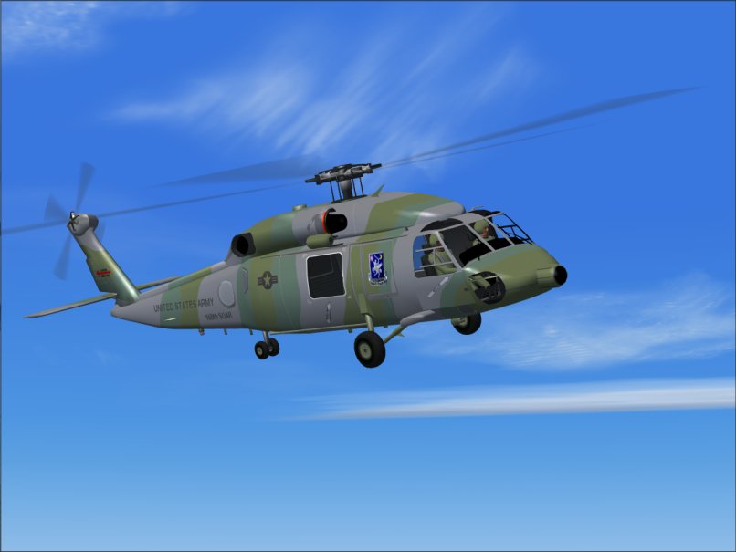 Fs2004 Aircraft Textures Repaint Of Jordan Moores Uh-60 Jayhawk Helicopter