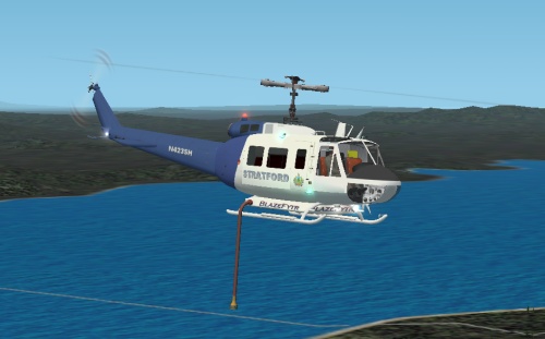 A Version Of Bell Helicopters 205A-1 Fs2002 & Fs2004 Compatible This Version Of The Bell 2
