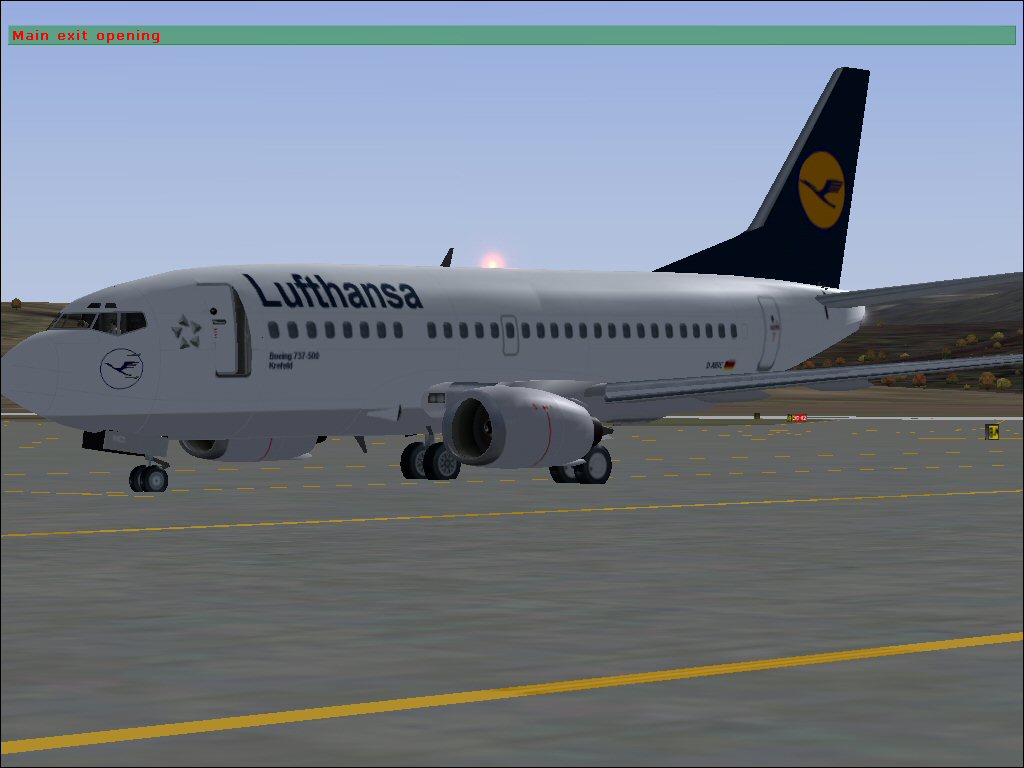 Fs2004 B737-500 Lufthansa By Ffx Repaint By Irhad Durakovic