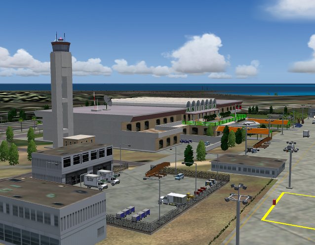 Vc-Bird Airport Of Antigua Island In Caribbean For Fs2004 And Fs2002 By: Christian Delblon