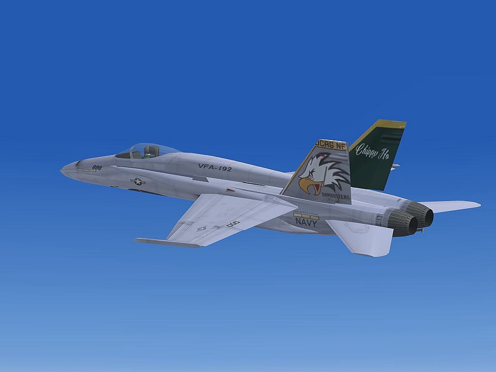 Us Navy F/A-18 Ai-Repaint Bundle For Fs2004 — 1