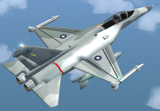 Fs2002/Fs2004 Aidc(Taiwan) F-Ck-1A Ching-Kuo The Taiwanese Ching-Kuo Fighter Is Developed