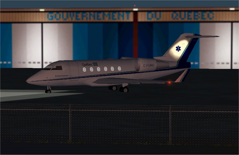 Cl-604 Challenger Air Ambulance Fs2002/Fs2004, Canadair Bombardier Cl-604 Challenger For A — 1