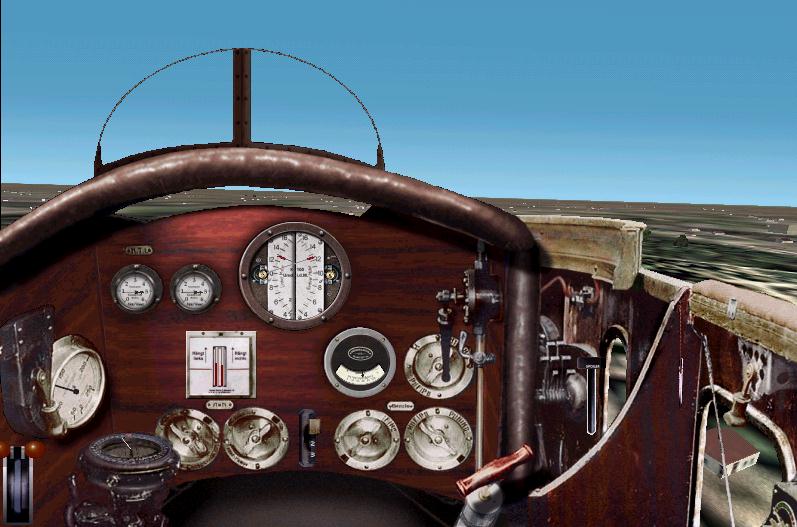 Fs2002 Panel - Gotha Grossflugzeug 1917-1918 Updated Newly Coloured Panel With Historicall