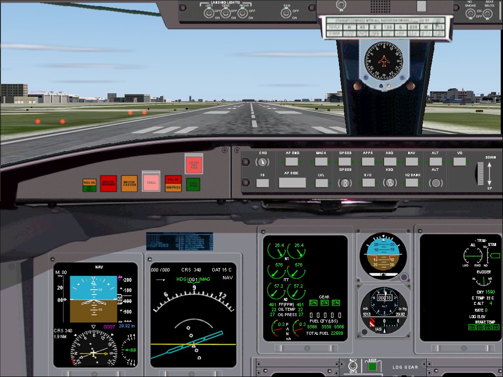 Fs2004 Canadair Regional Jet Panel Version 4 This Panel Was Designed Based On Actual Crj P