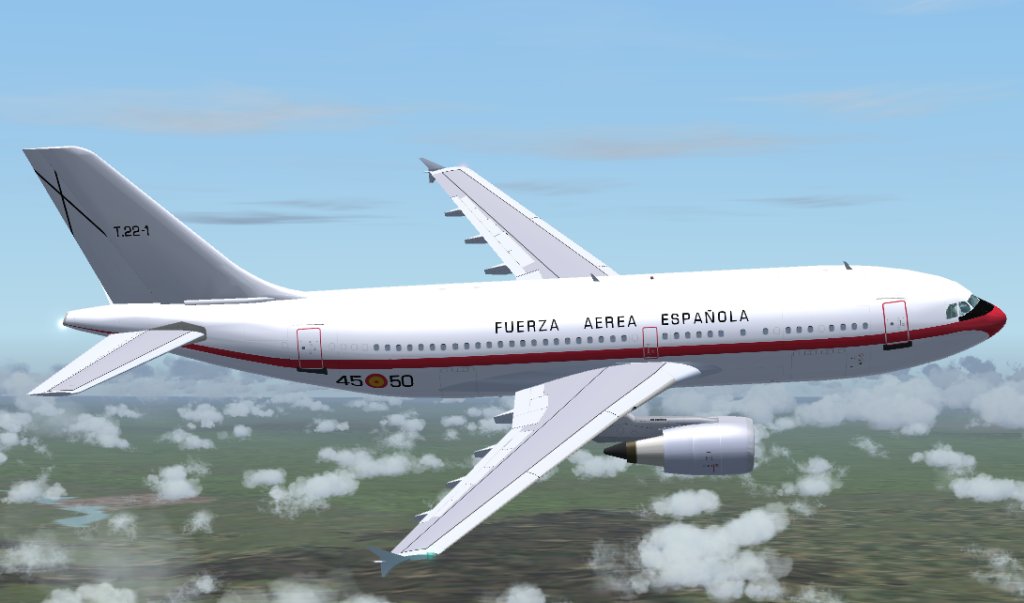 Fs2004 A310-304 Spanish Air Force T.22-1 The Spanish Air Force Fuerza Aerea Espanola Took