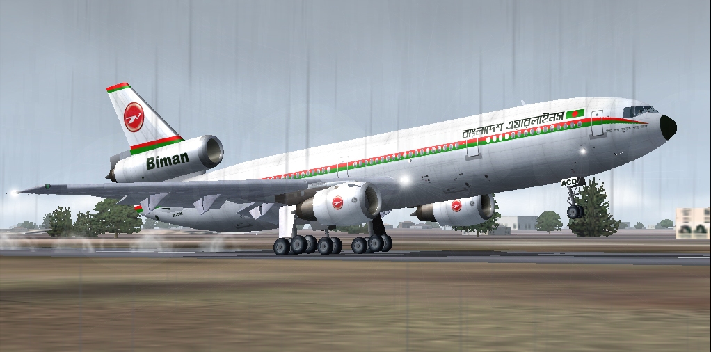 Biman Dc-10-30 S2-Acq City Of Hazrat Shah Jalal After Retring The Boeing 707, Bangladesh A