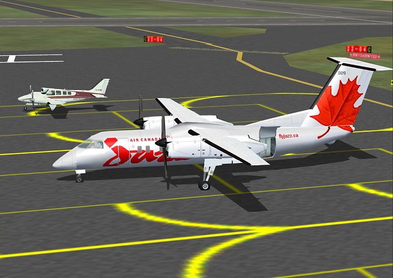 Fs2004 Dehavilland Dash8-102