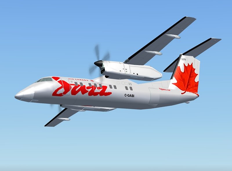 Fs2004 Dehavilland Dash8-102
